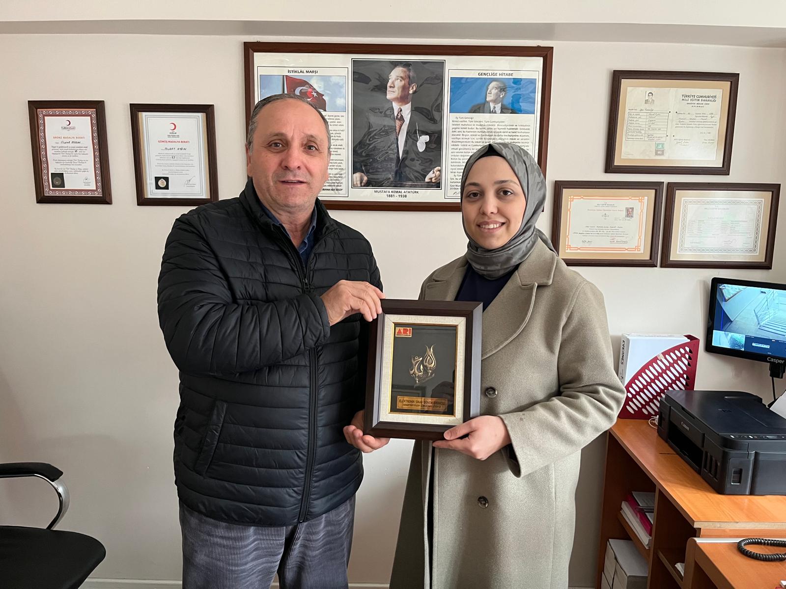 Ocak Ayı E-Sınav Birincimiz Belirlendi